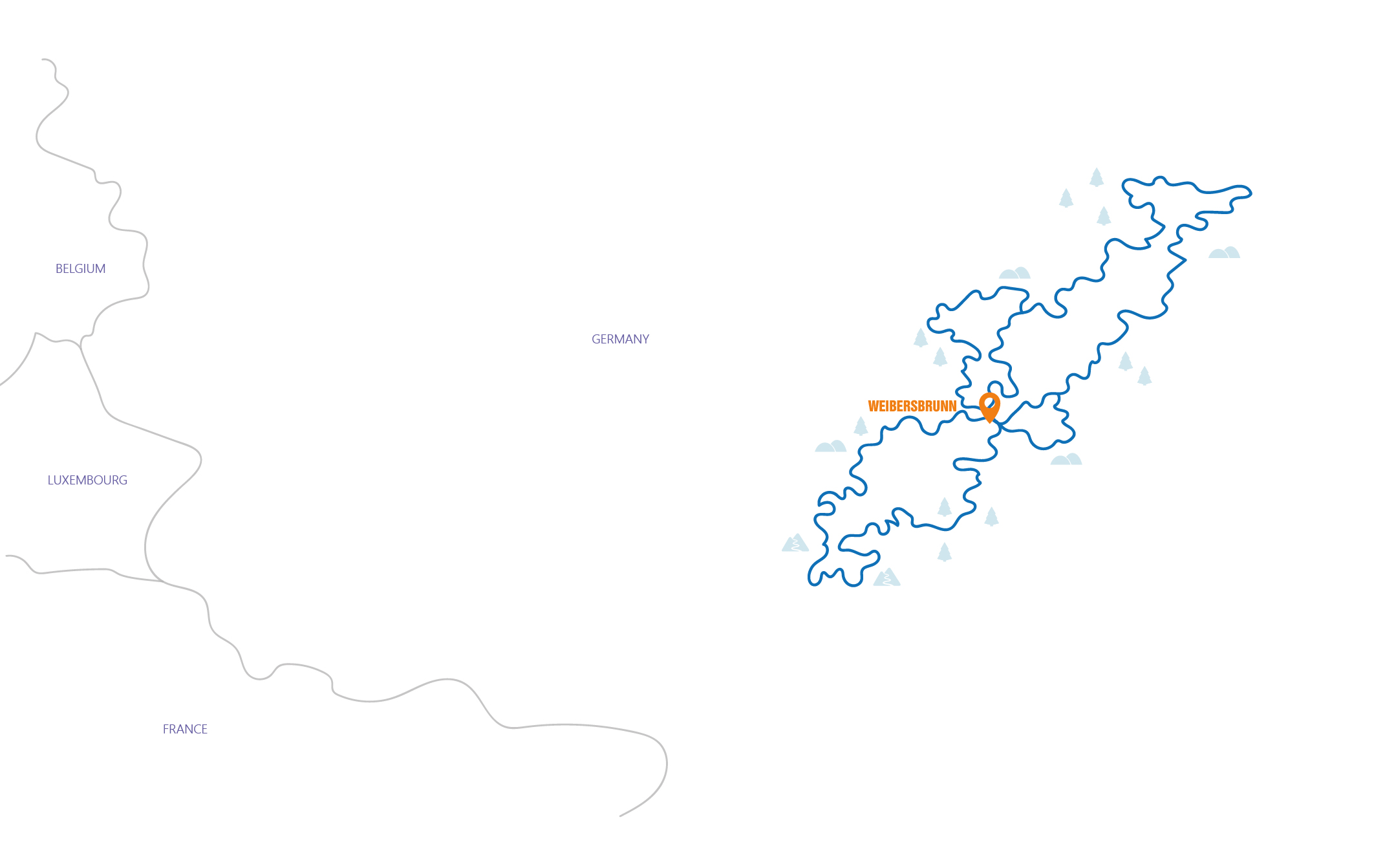 Duitsland - Odenwald Routekaart 