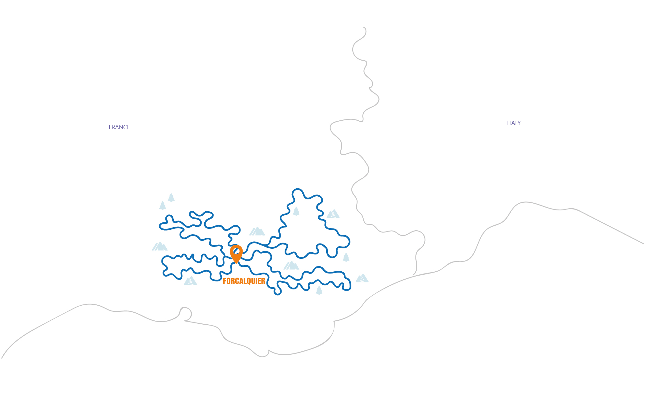 Frankrijk - Provence Routekaart 