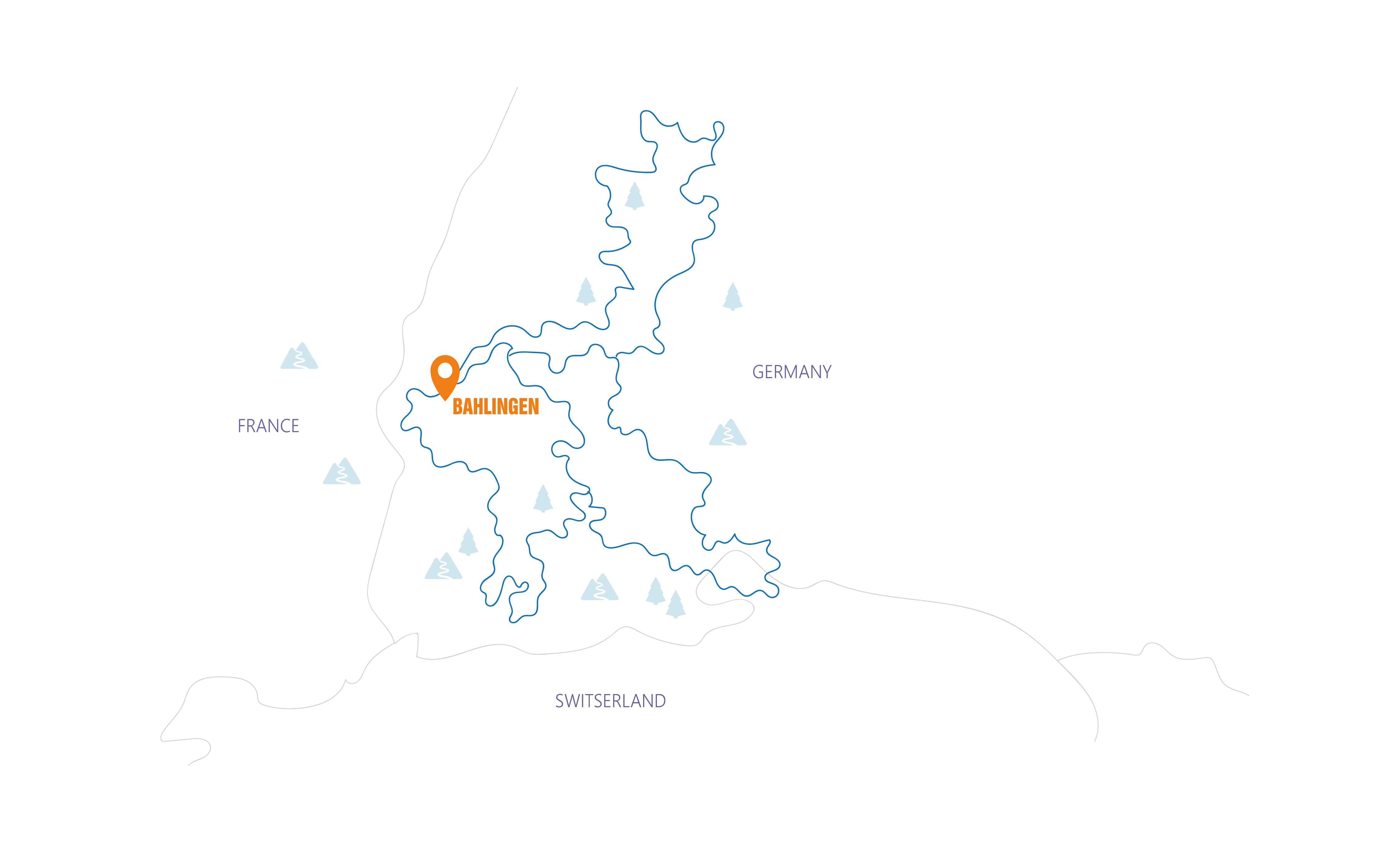 Duitsland - Black Forest Routekaart 